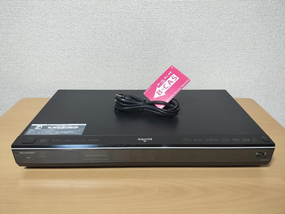 専用 シャープ ブルーレイレコーダー 「BD-W1100」 動作品