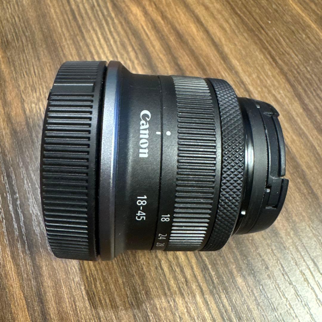 【美品】Canon RF-S 18-45mm レンズ 保護フィルター付き