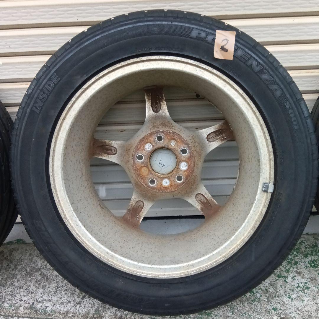ホンダS2000用の純正ホイールタイヤ4本セット
