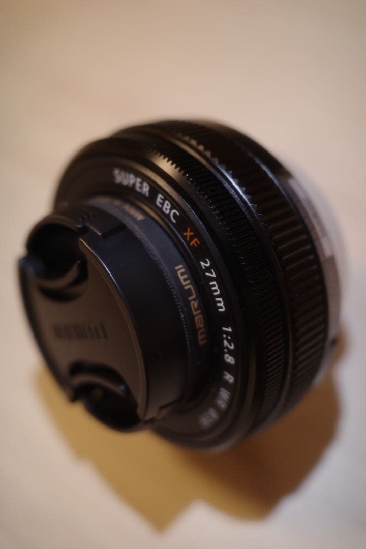 【極美品/保護フィルター付】XF27mmF2.8 R WR