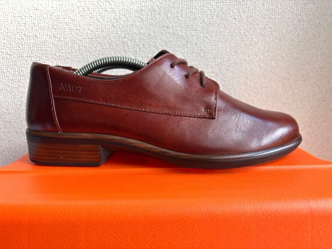 ヒ*ん様 NAOT ナオト KEDMA レースアップ ソフトチェスナット 37