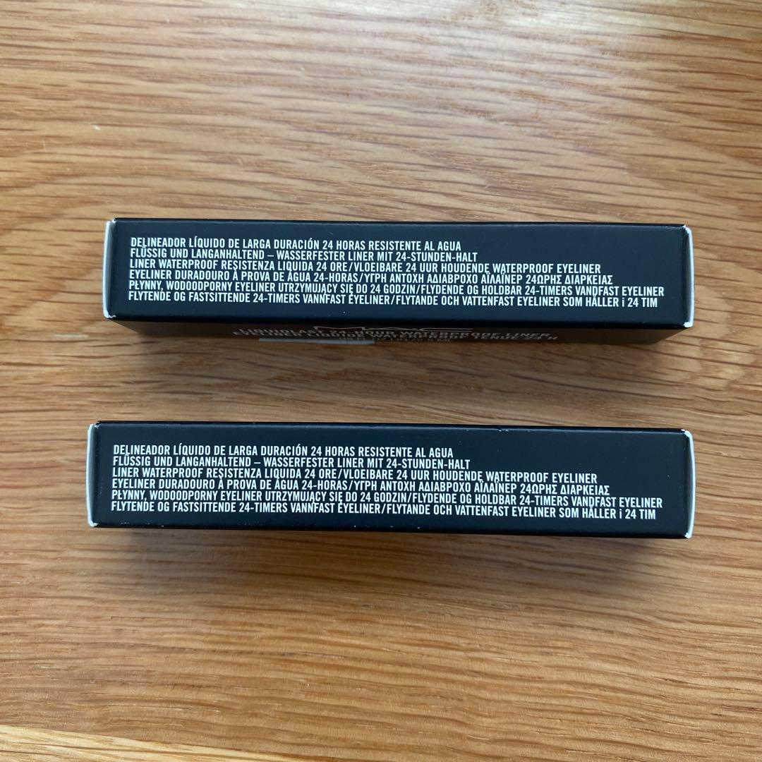 MAC LIQUIDLAST 24HR WATERPROOF LINER ２個