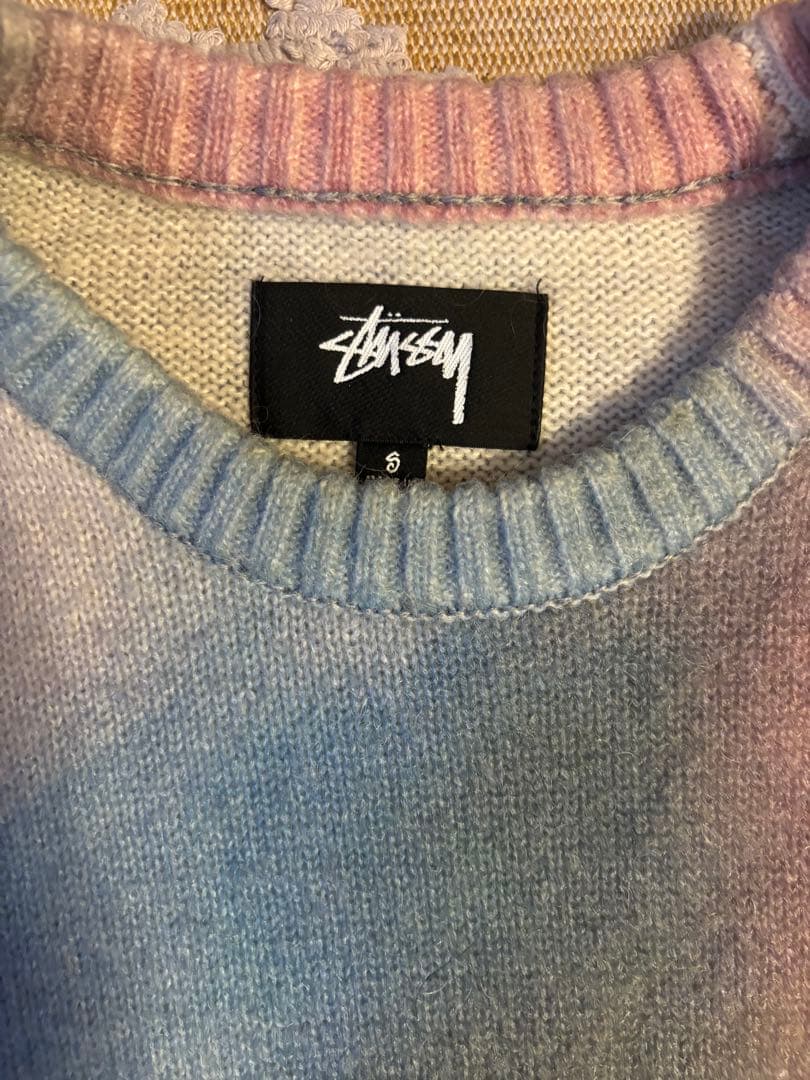 トップス stussy 21aw motion sweater S