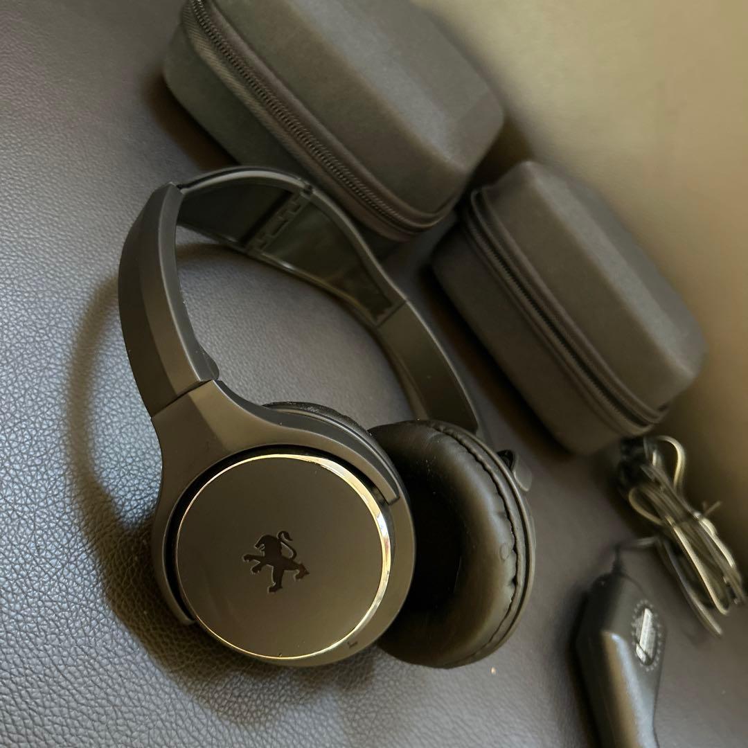 プジョー ワイヤレスヘッドホン ブラック