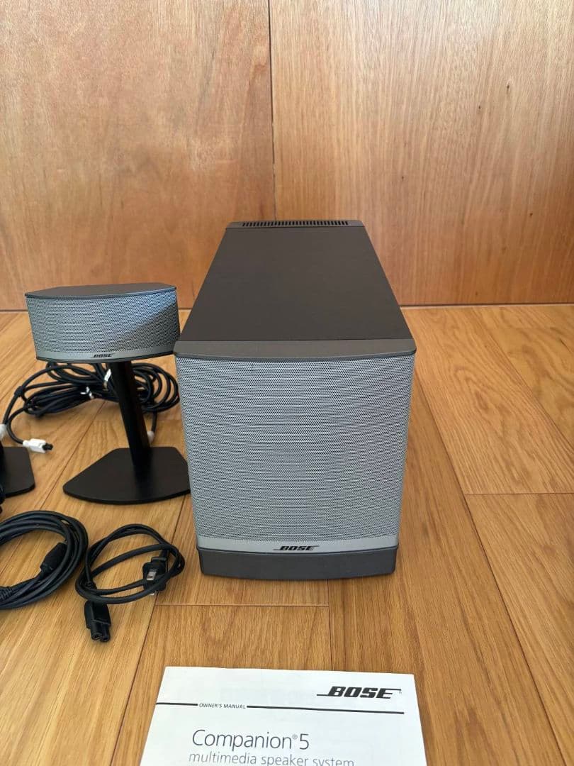 BOSE companion5 動作確認済