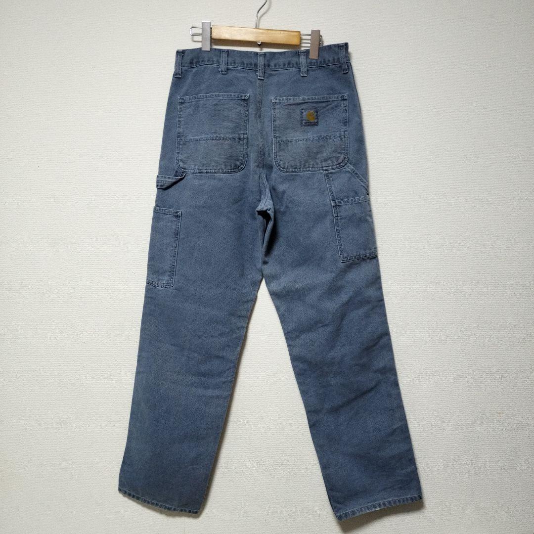 カーハート ダック セットアップ カバーオール ジャケット ペインター 青系