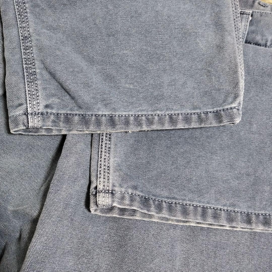 カーハート ダック セットアップ カバーオール ジャケット ペインター 青系