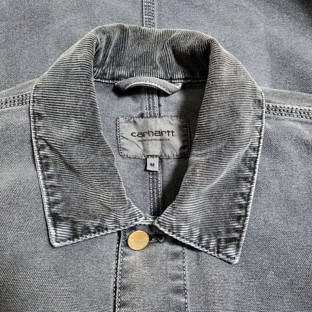 カーハート ダック セットアップ カバーオール ジャケット ペインター 青系