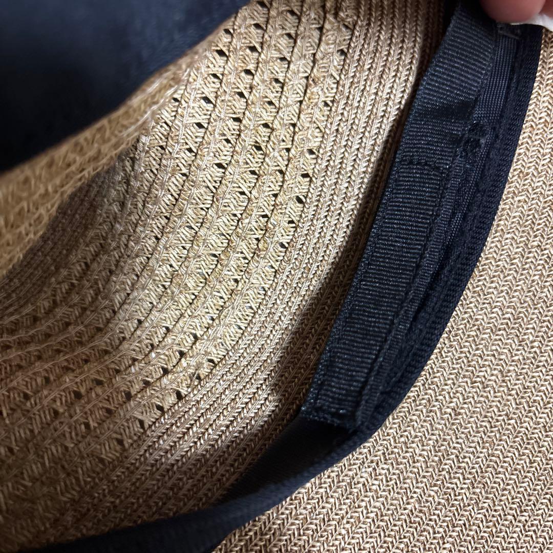 Athena New York （BEAMSとコラボ）麦わら帽子 ベージュ