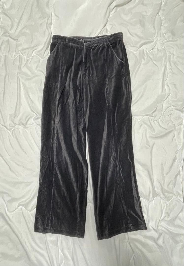 アルマーニコレツォーニ　ARMANI コーデュロイ　スラックス　2タック　48