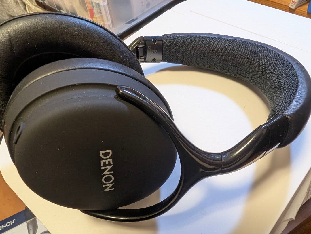 DENON AH-D1200 ヘッドホン 本体美品 付属品完備 箱汚れあり