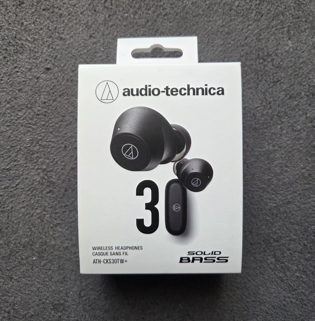 audio-technica ATH-CKS30TW+ ワイヤレスイヤフォン