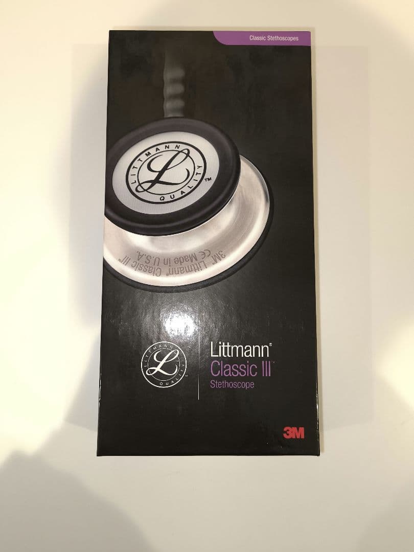 3M ブラック 聴診器 説明書付き