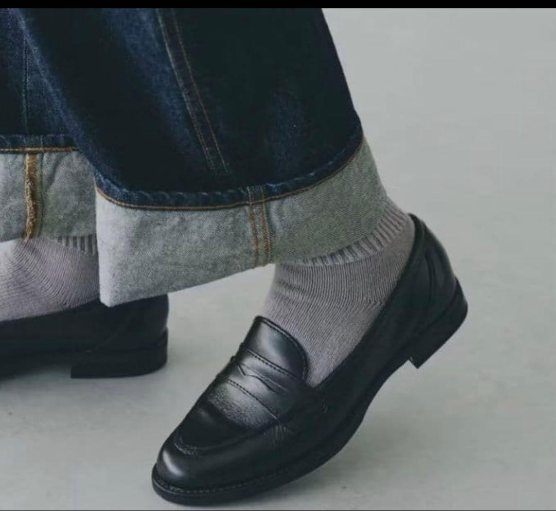 ENESS エネス ローファー37 ブラック 黒 レザー 本革