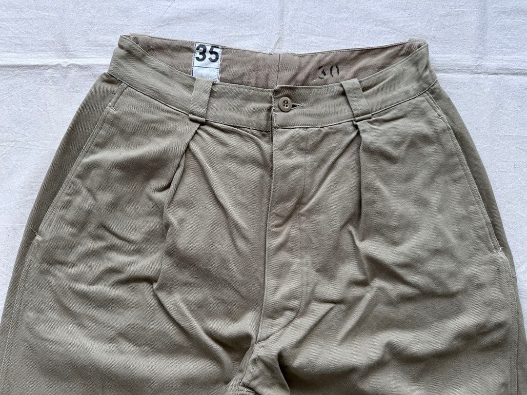 フランス軍 M52 チノパンツ 希少サイズ 実物 ヴィンテージ