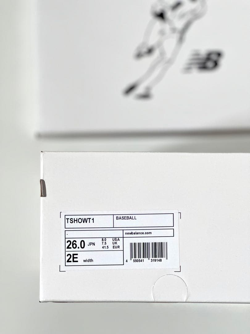 ニューバランス v1 Turf WT1 大谷翔平モデル　TSHIW1. 26cm
