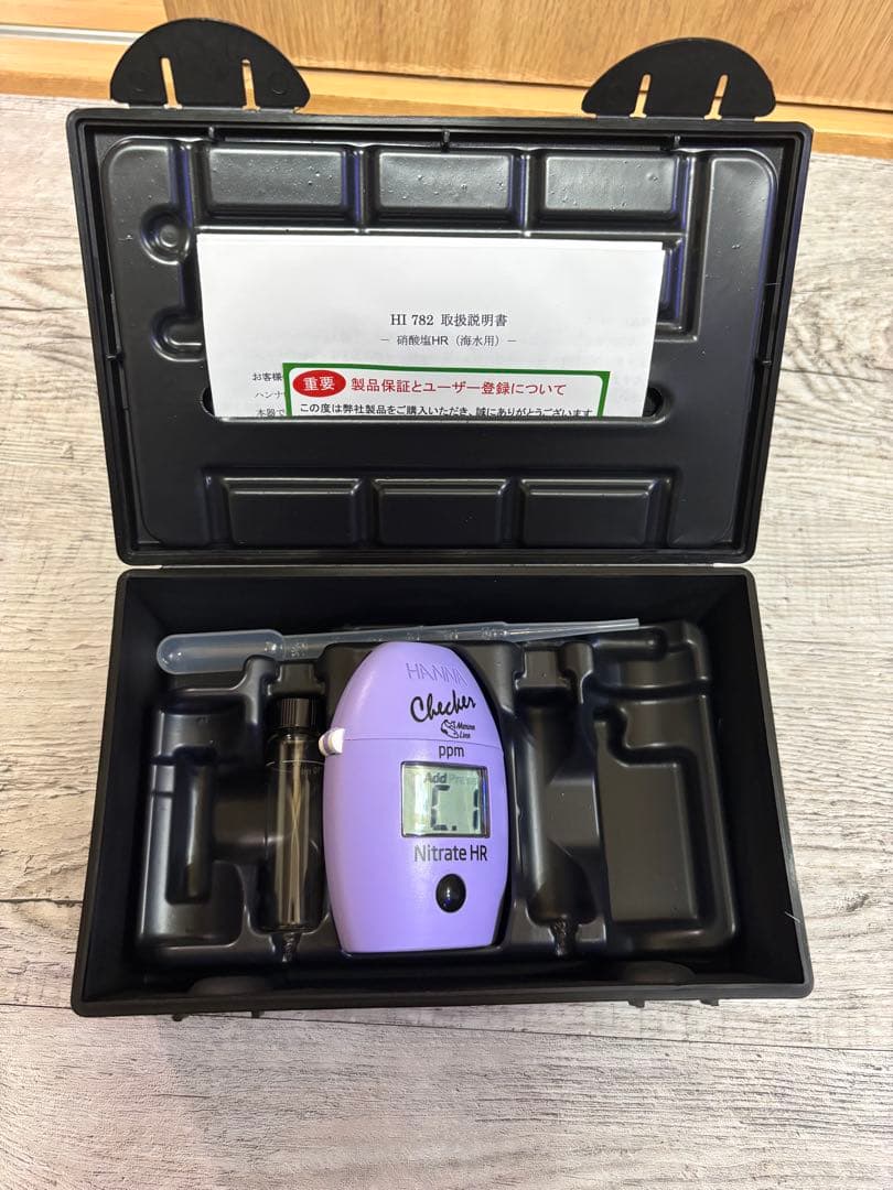 Hanna HI782 硝酸塩測定器　ハンナ