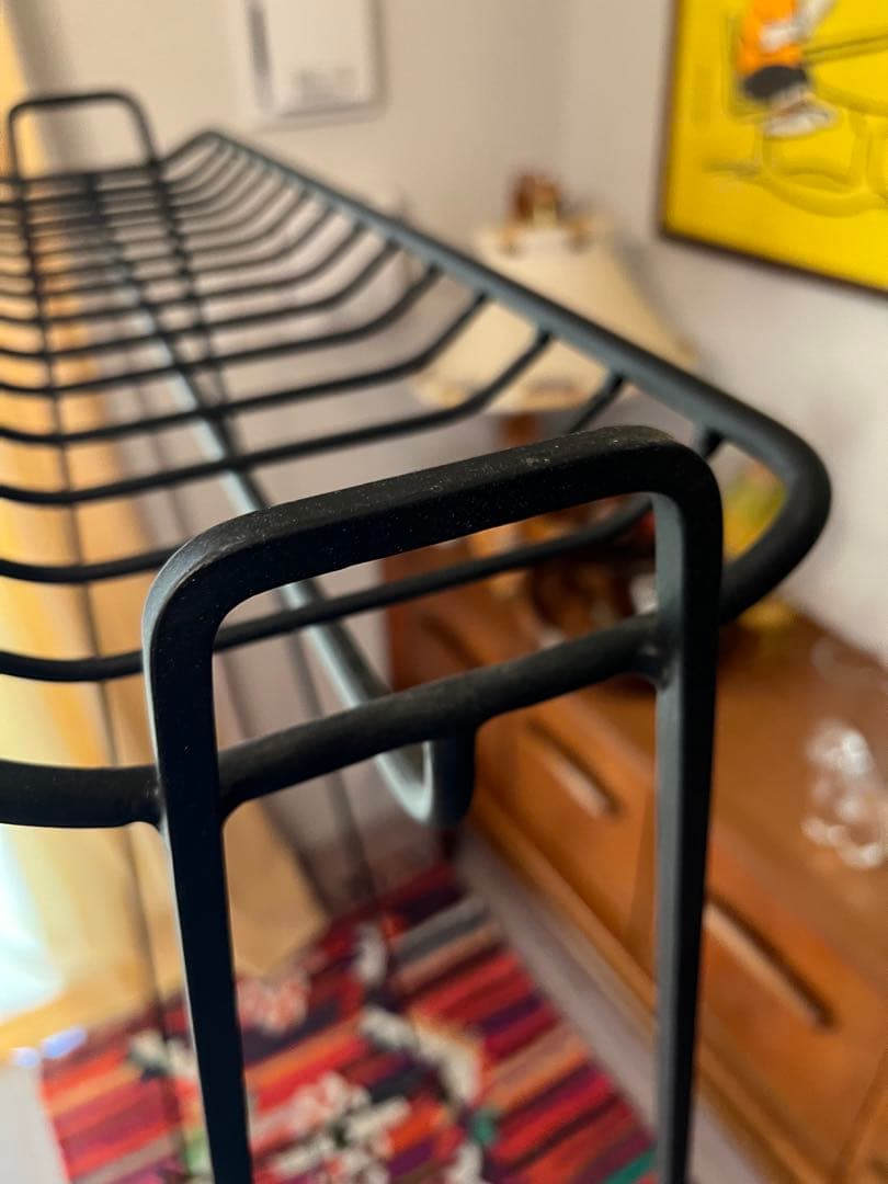 unico stella ウニコ ステラ ワイドハンガー 黒 アイアン製 ラック