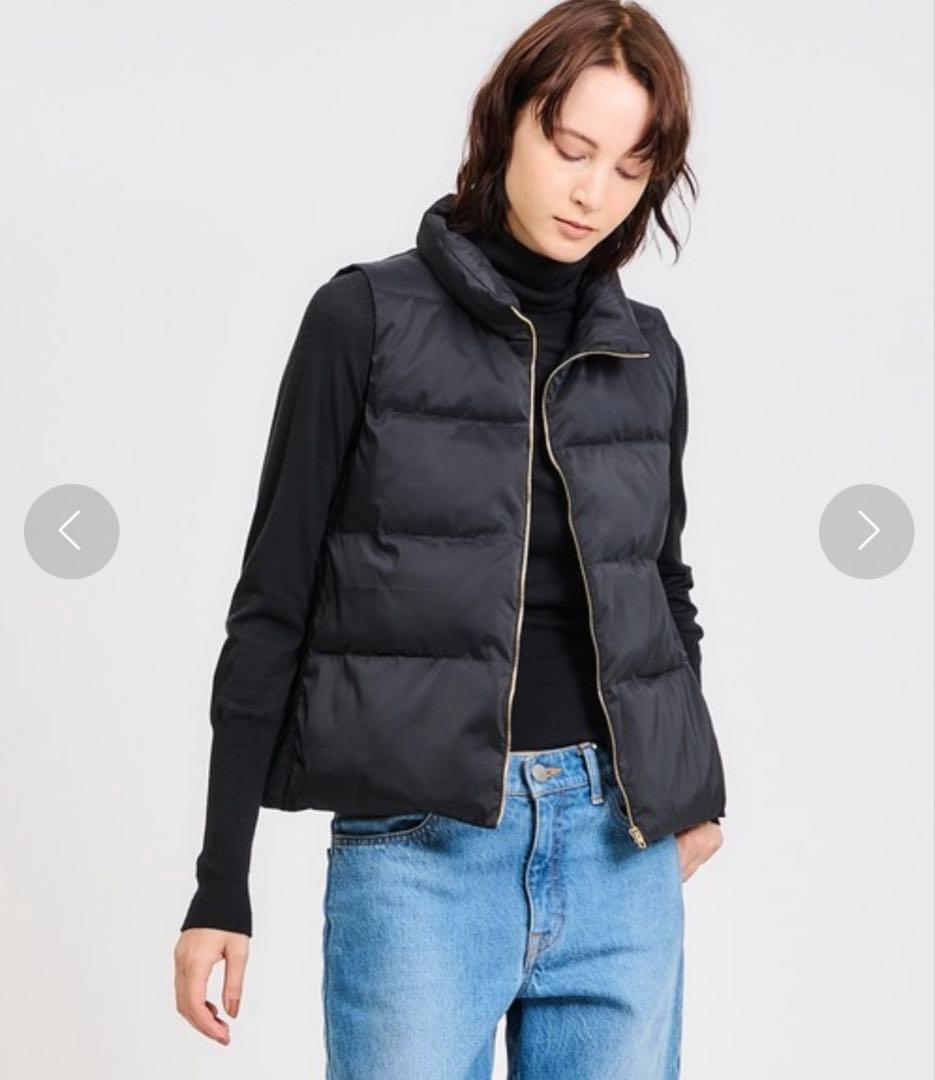 エストネーション　フリルダウンベスト PaDD ペプラム