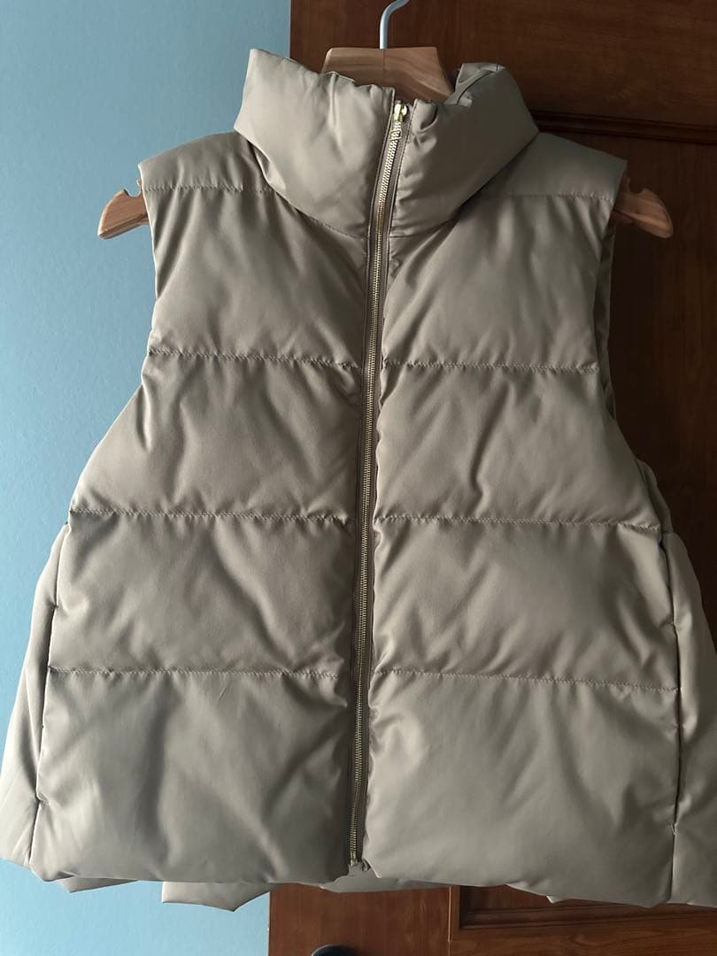 エストネーション　フリルダウンベスト PaDD ペプラム