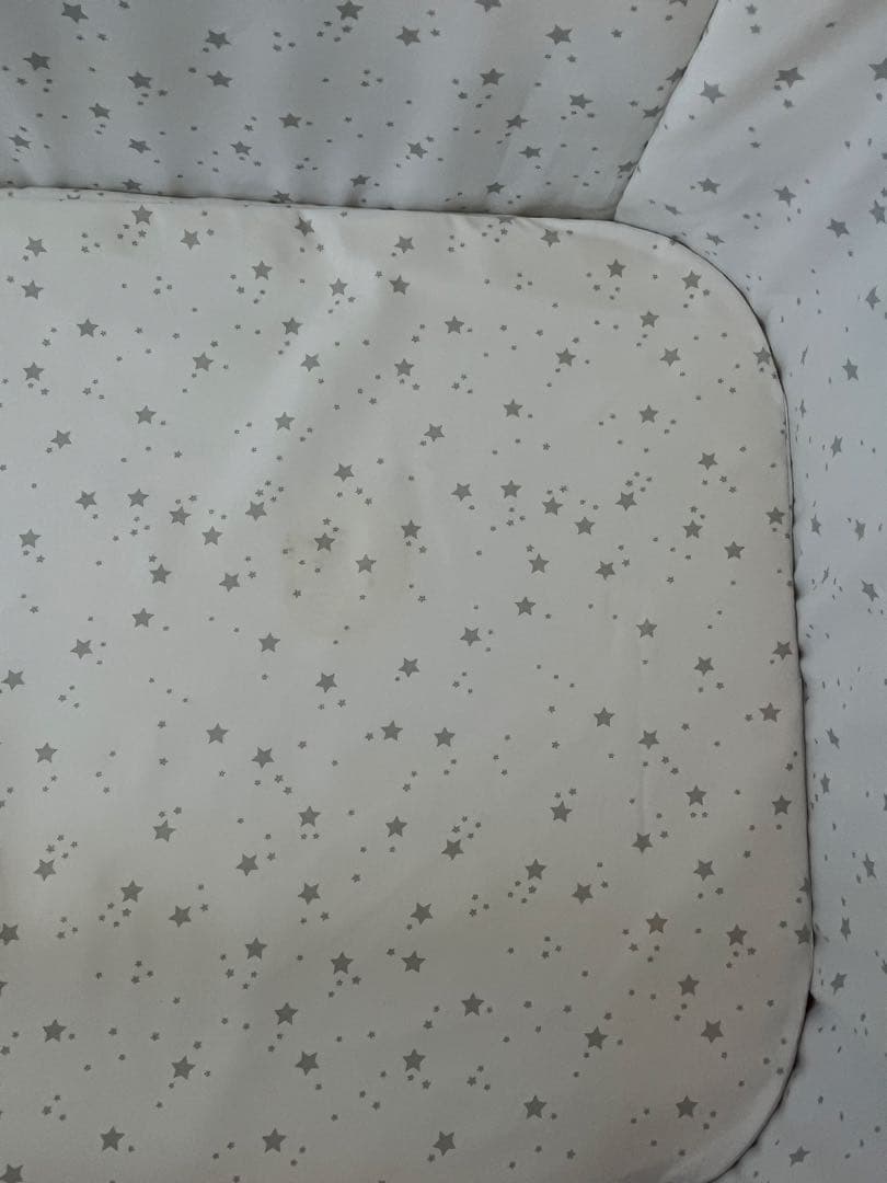 Maydolly ベビーベッド グレー キャスター付きHZDMJ