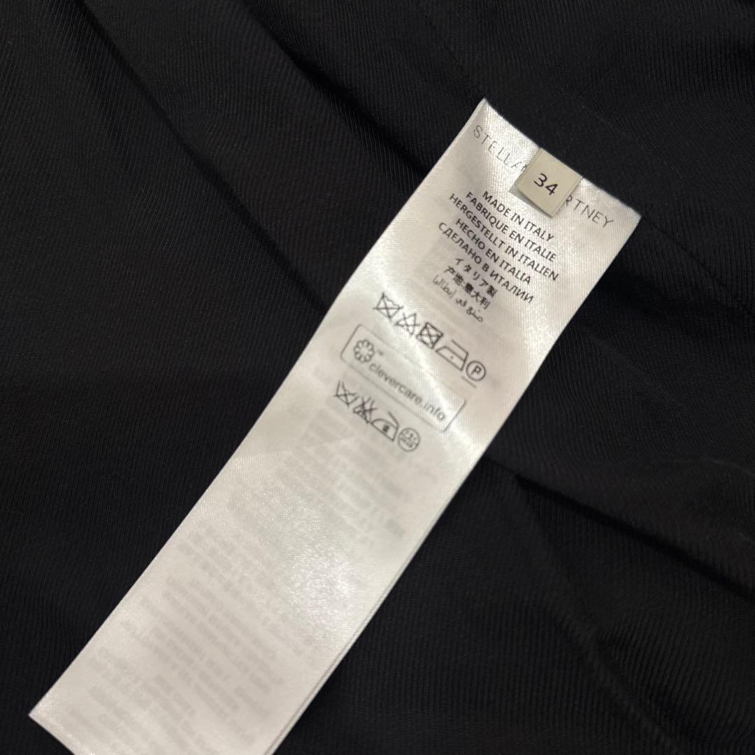 ステラマッカートニー スワン刺繍 スカジャン ブラック/アイボリー