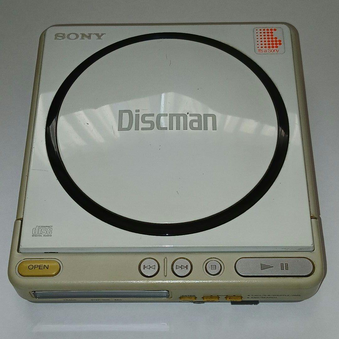 SONY ソニー Discman ディスクマン D-40 白色 【希少品】現状品
