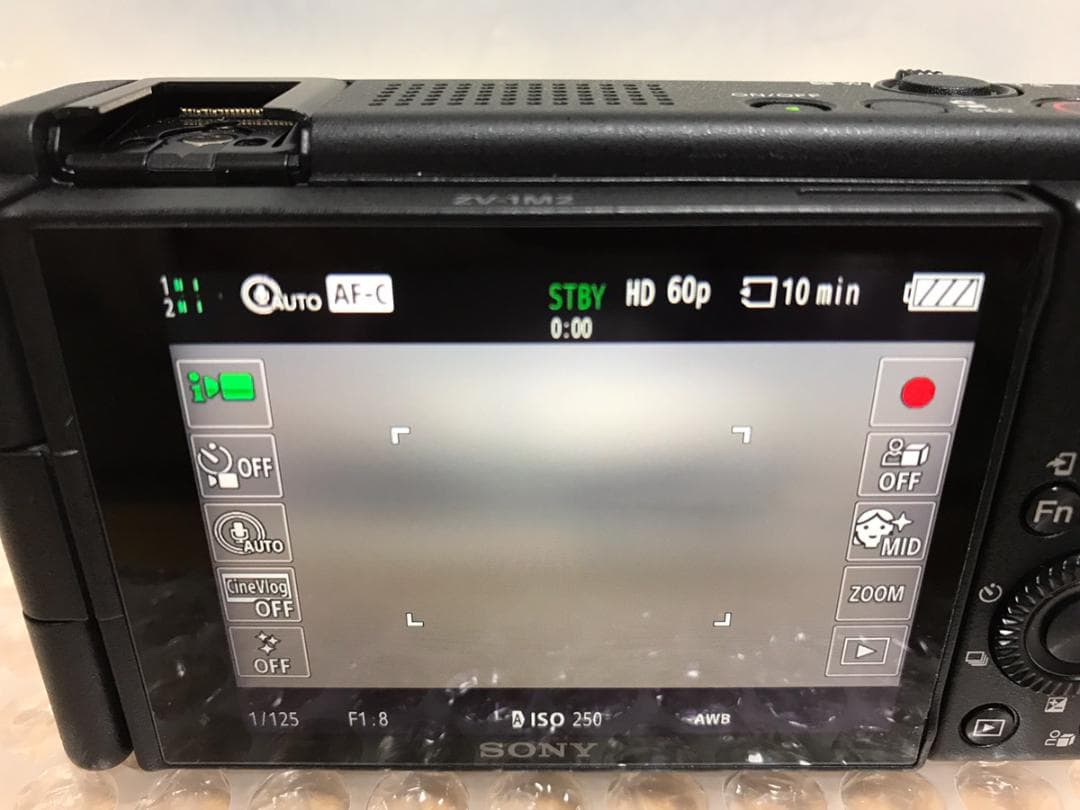 美品 SONY VLOGCAM ZV-1M2G ブラック グリップキット セット