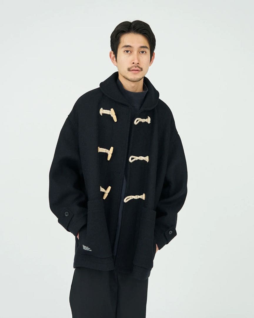 ジャケット・アウター FreshService MELTON DUFFLE COAT L
