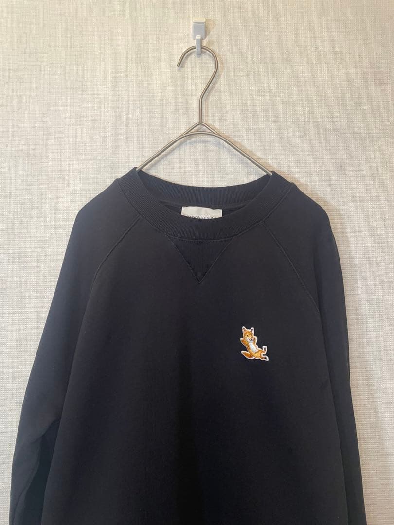 MAISON KITSUNE スウェット S ブラック