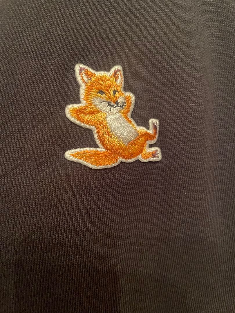 MAISON KITSUNE スウェット S ブラック