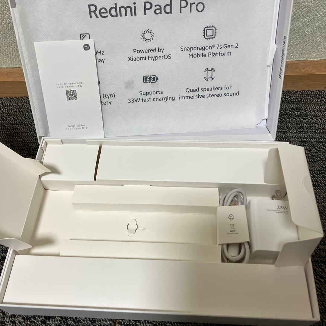 Xiaomi Redmi Pad Pro 本体　付属品完備