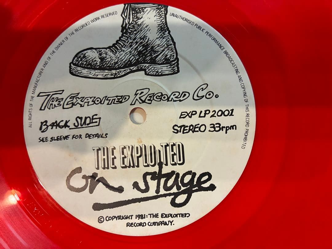 The Exploited ３点セット