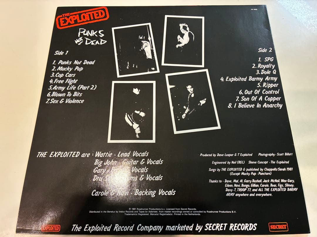 The Exploited ３点セット