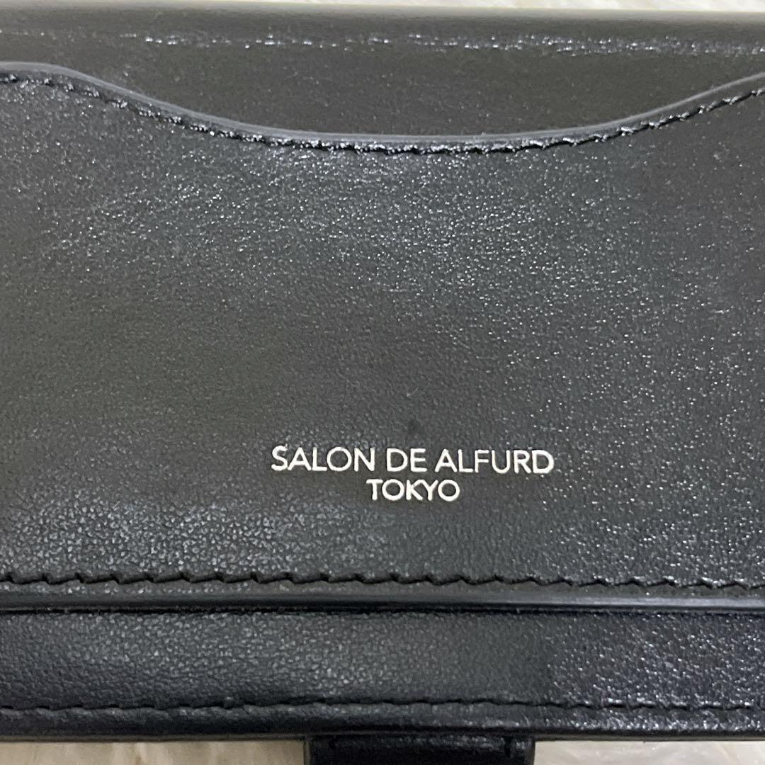 美品　サロンドアルファード　スマホケース　ルクーチェ　手帳型　多機種対応