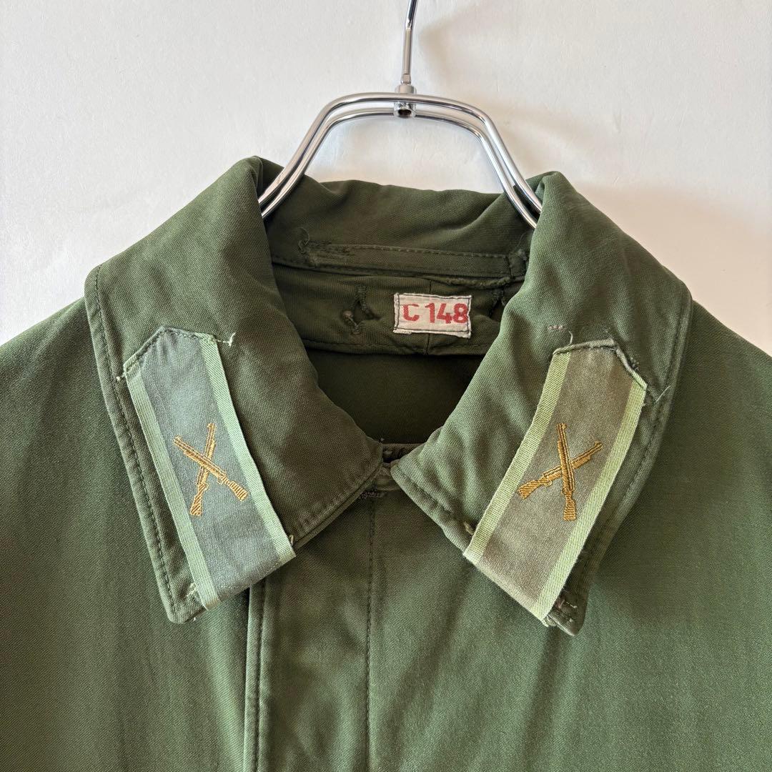 〜70s ヴィンテージ スウェーデン軍 M59ジャケット ミリタリージャケット