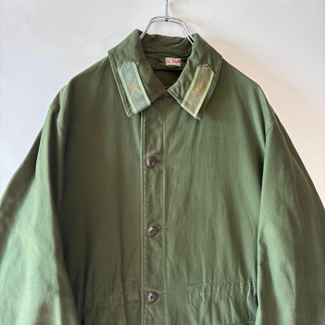 〜70s ヴィンテージ スウェーデン軍 M59ジャケット ミリタリージャケット