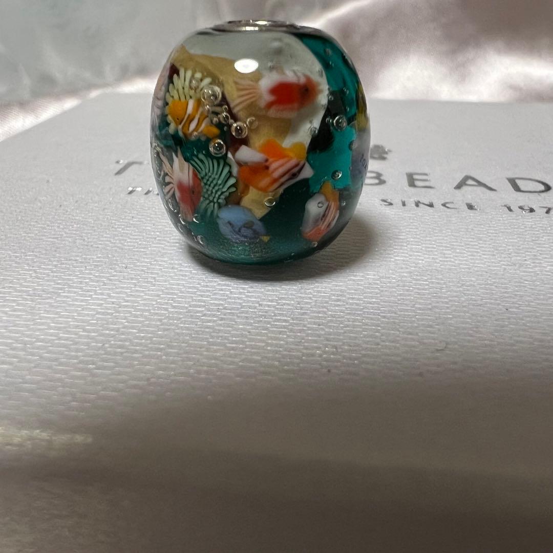 美品　トロールビーズ　ディープオーシャン