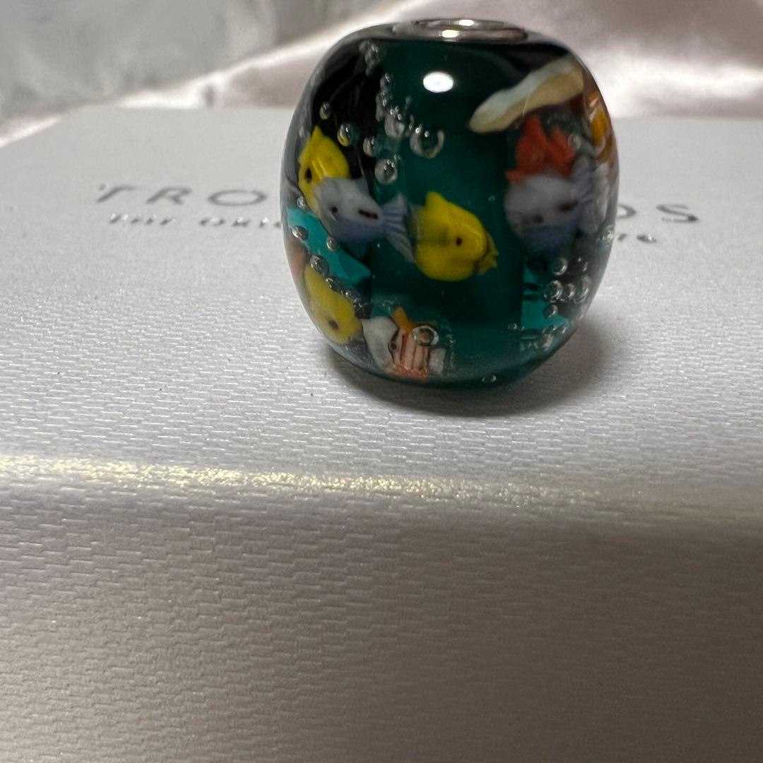 美品　トロールビーズ　ディープオーシャン