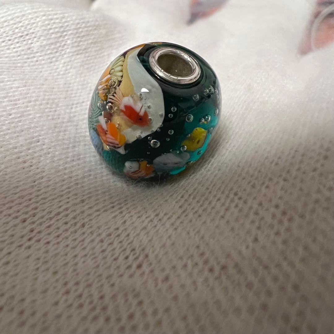 美品　トロールビーズ　ディープオーシャン