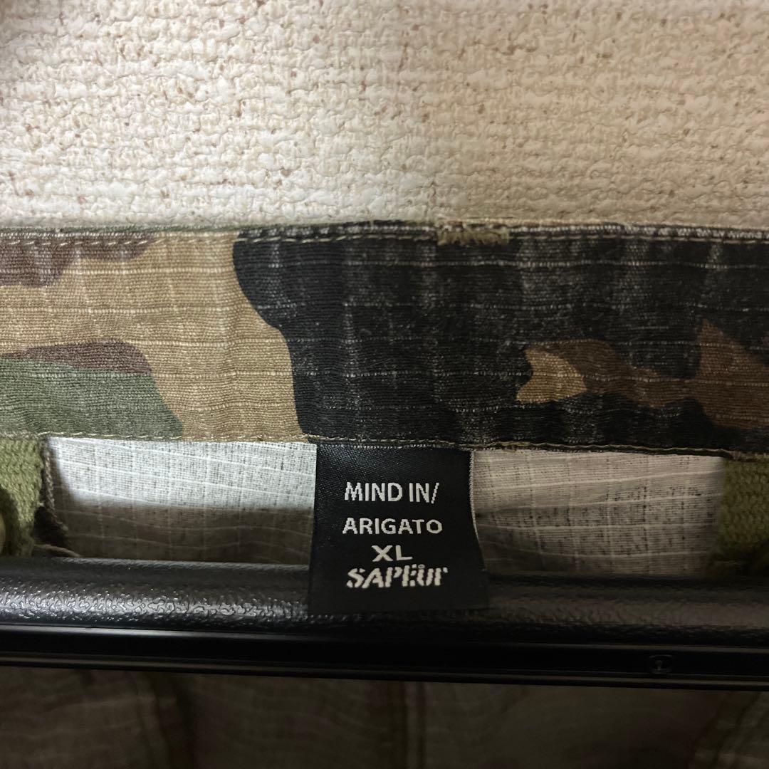 ご*ら様 SAPEur カモフラ カーゴパンツ 迷彩 サプール XL