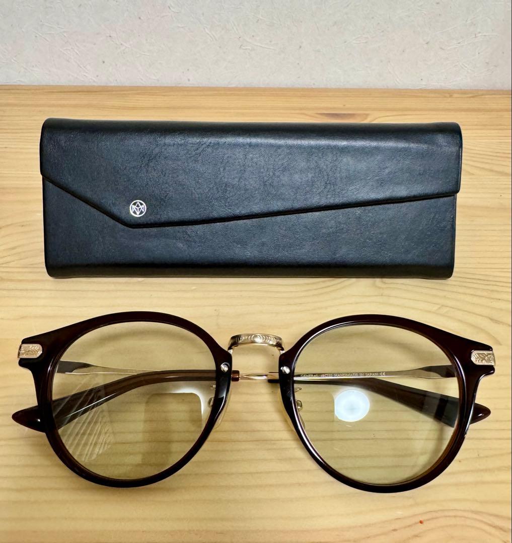 ayame General ブラウン ゴールド アヤメ ジェネラル サングラス