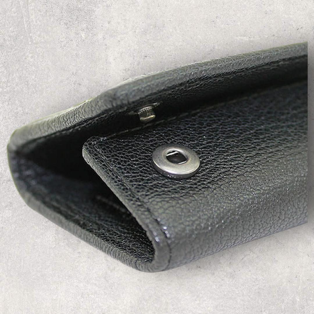 新品未使用 DIESEL ディーゼル 6連ブラック キーケース レザー 本革