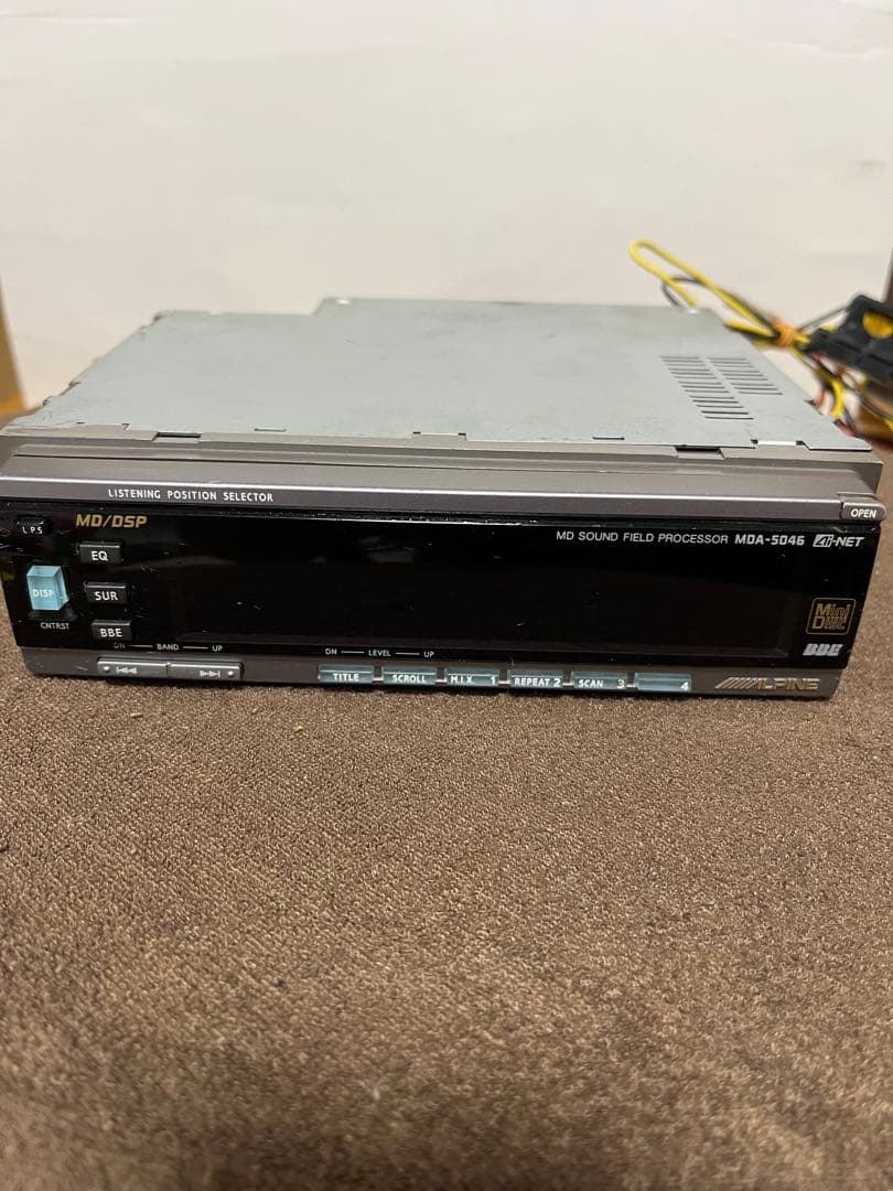 MDA-5046 MD/DSPサウンドプロセッサー ALPINE アルパイン