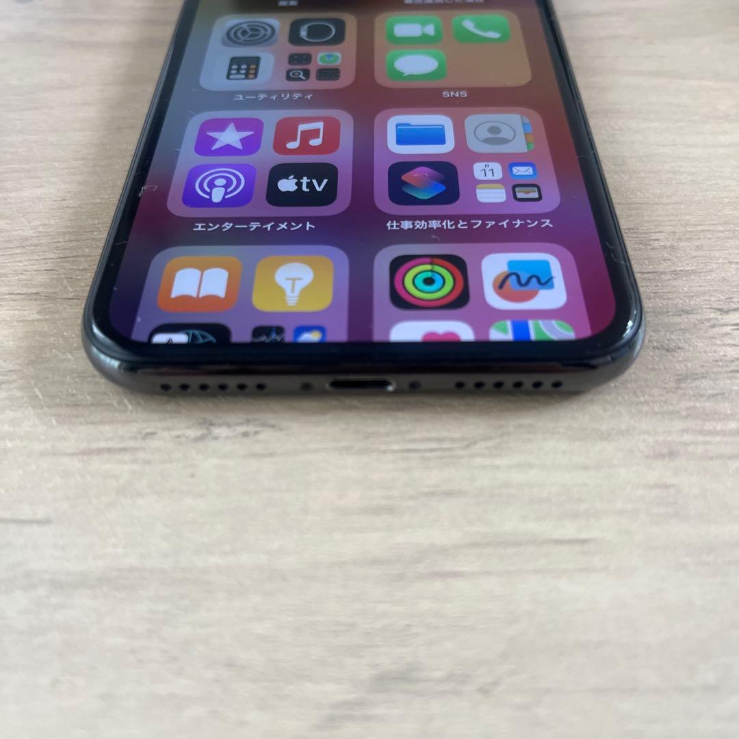 スマートフォン本体 Apple iPhone X black 256GB