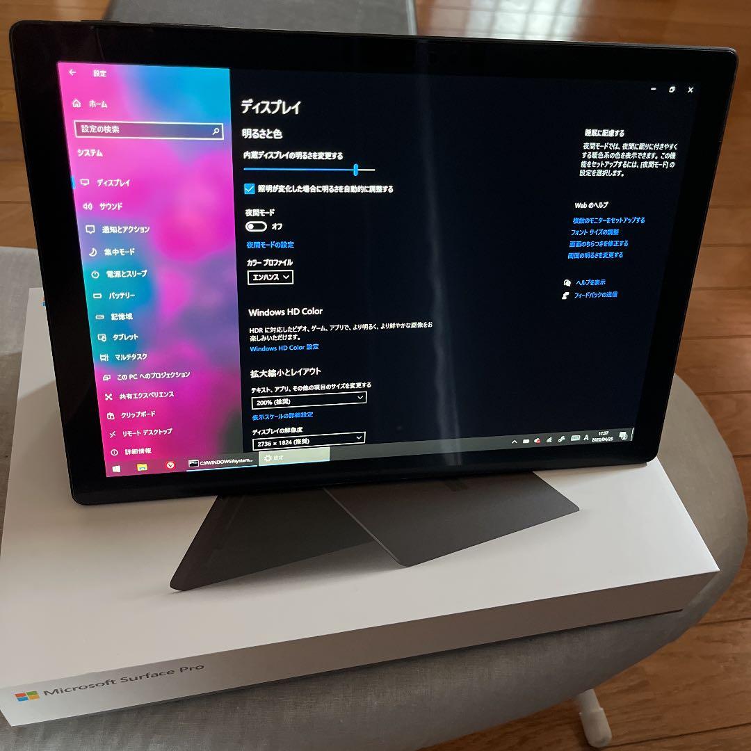 （ジャンク）マイクロソフト Surface Pro 6 i5/8GB/256GB