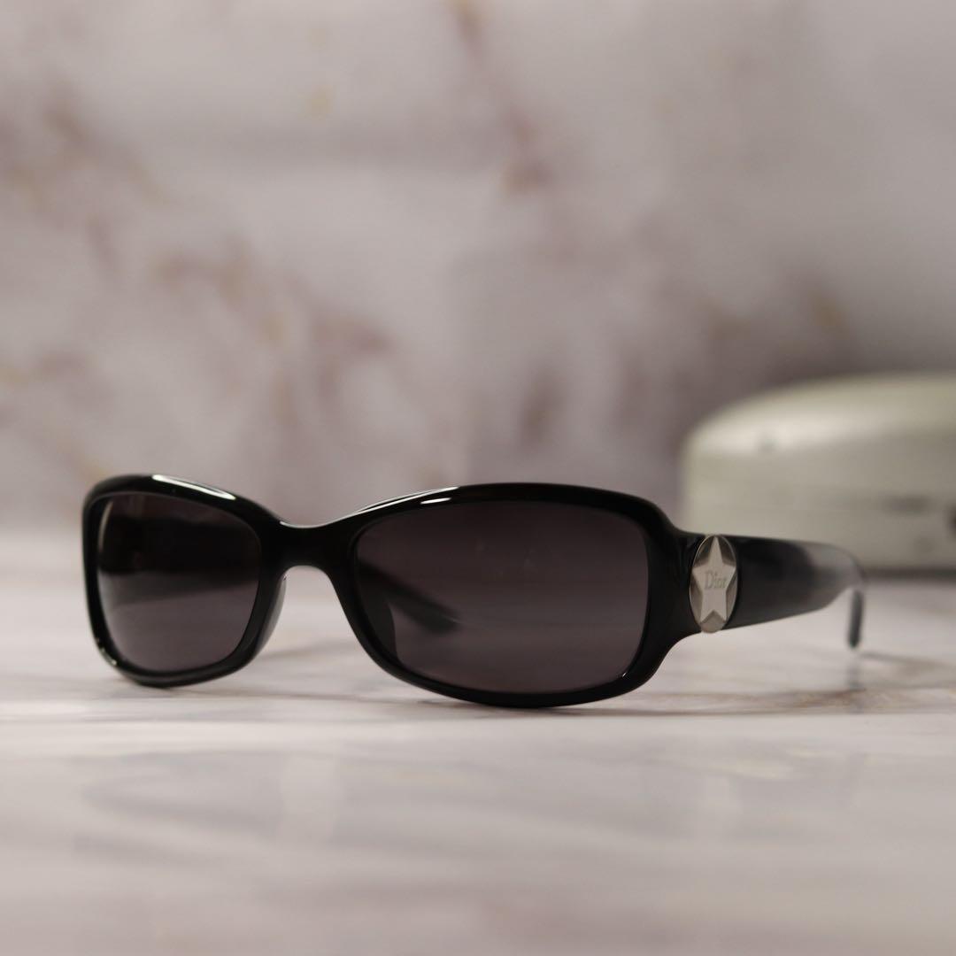 dior ディオール スター y2k レトロ モード サングラス ケース付き
