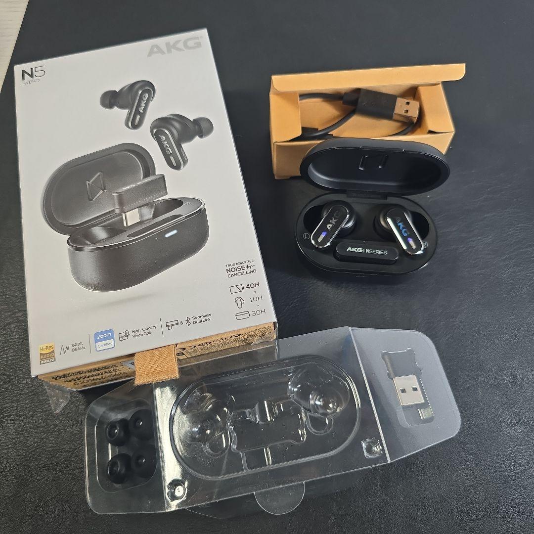 AKG N5 HYBRID ワイヤレスイヤホン