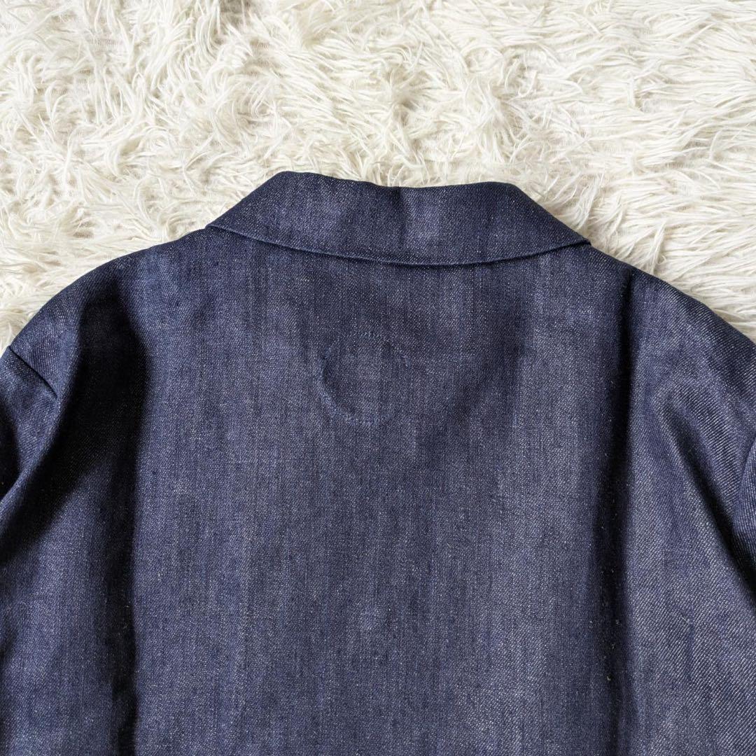 アトリエダンタン　Moreau ヘンプデニムジャケット　インディゴ　サイズ0
