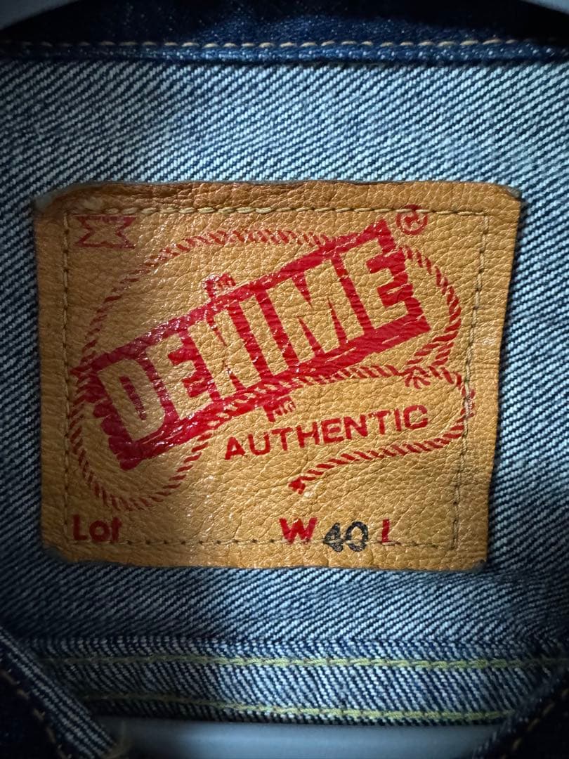 DENIME デニムジャケット2nd 40 濃紺